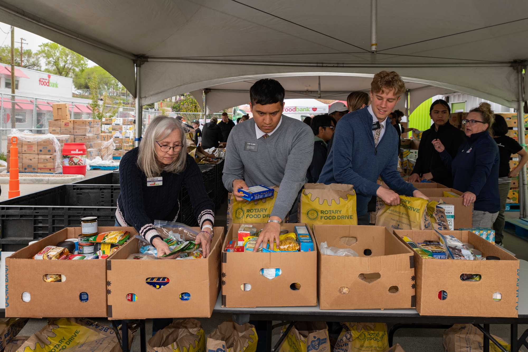Rotary Food Drive Saturday, April 25